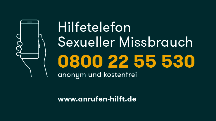 Hilfetelefon „Sexueller Missbrauch“